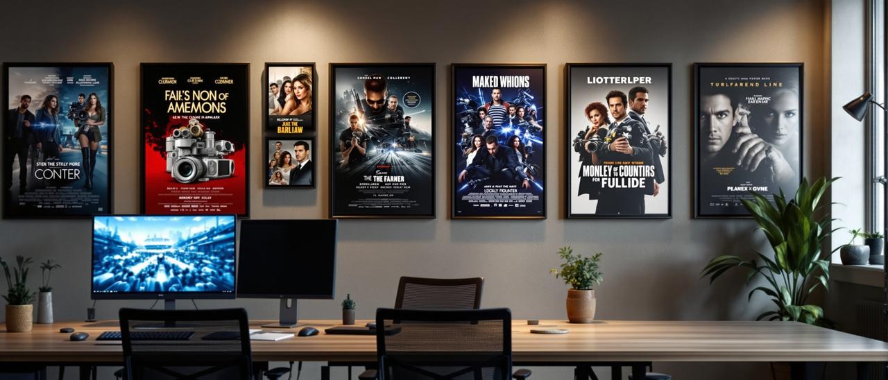 视野媒体51平台介绍 - 专业影视媒体公司办公环境